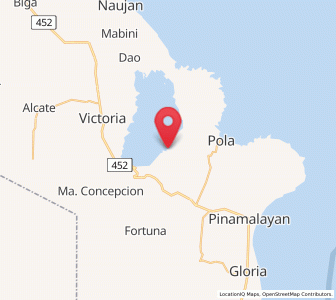 Map of Saaban, Mimaropa