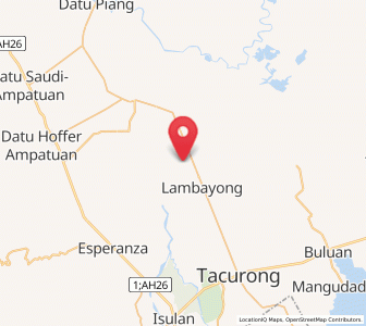 Map of Sadsalan, Soccsksargen