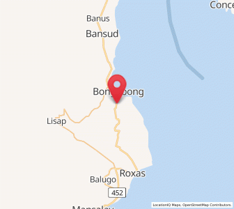 Map of Sagana, Mimaropa