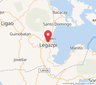 Map of Sagpon, Bicol