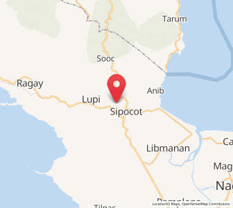 Map of Sagurong, Bicol