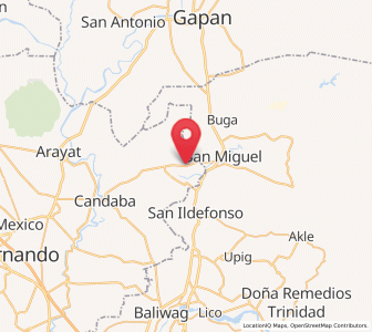 Map of Salapungan, Central Luzon