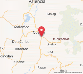 Map of Salawagan, Northern Mindanao