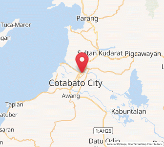 Map of Salimbao, Soccsksargen