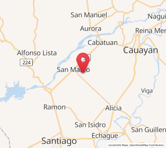 Map of Salinungan Proper, Cagayan Valley