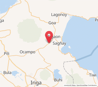 Map of Salvacion, Bicol