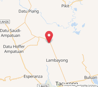 Map of Sampao, Soccsksargen