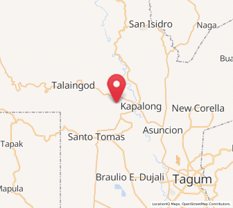 Map of Sampao, Davao