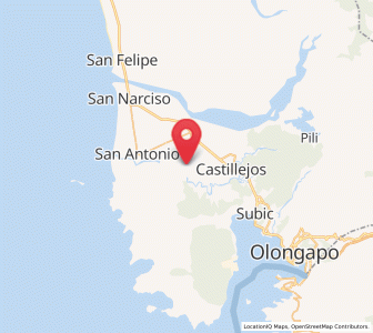 Map of San Agustin, Central Luzon
