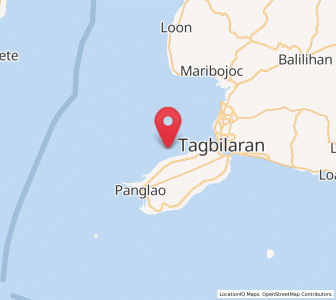 Map of San Agustin, Central Visayas