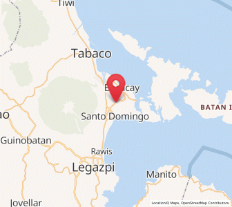 Map of San Andres, Bicol