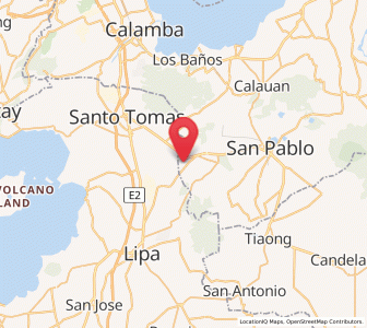 Map of San Andres, Calabarzon