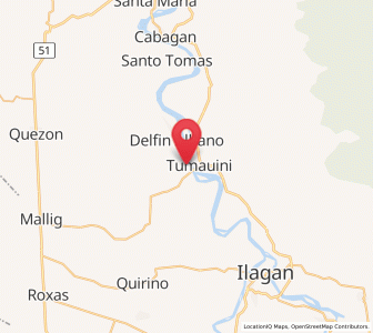 Map of San Antonio, Cagayan Valley