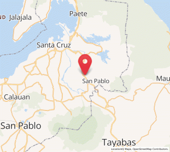 Map of San Antonio, Calabarzon