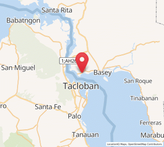 Map of San Antonio, Eastern Visayas