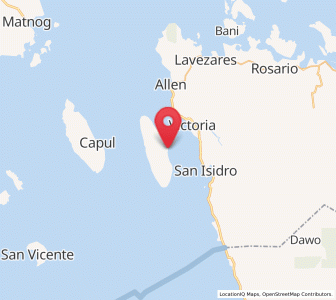 Map of San Antonio, Eastern Visayas