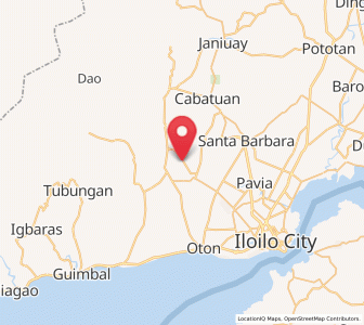 Map of San Antonio, Western Visayas