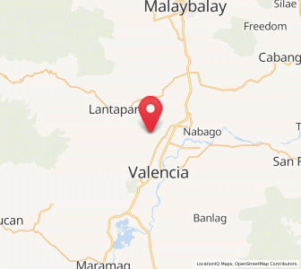 Map of San Carlos, Northern Mindanao