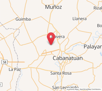 Map of San Carlos, Central Luzon