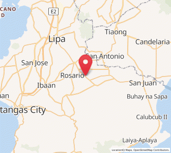 Map of San Carlos, Calabarzon