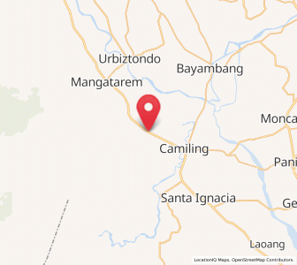 Map of San Clemente, Central Luzon