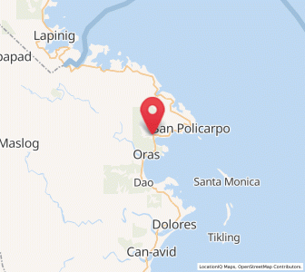 Map of San Eduardo, Eastern Visayas