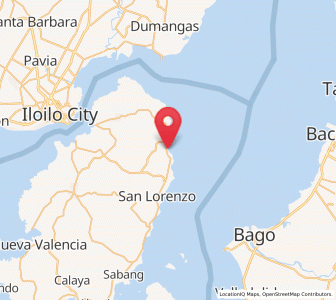 Map of San Enrique, Western Visayas