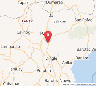 Map of San Enrique, Western Visayas