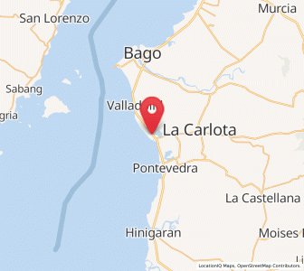 Map of San Enrique, Western Visayas