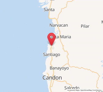 Map of San Esteban, Ilocos