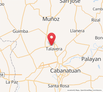 Map of San Fabian, Central Luzon