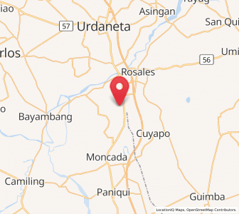 Map of San Felipe, Central Luzon