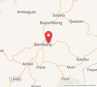 Map of San Fernando, Cagayan Valley