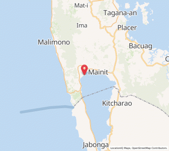 Map of San Francisco, Caraga