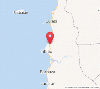 Map of San Francisco, Western Visayas