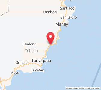 Map of San Ignacio, Davao