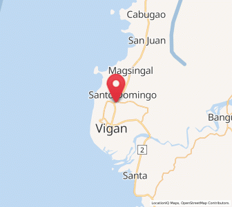 Map of San Ildefonso, Ilocos