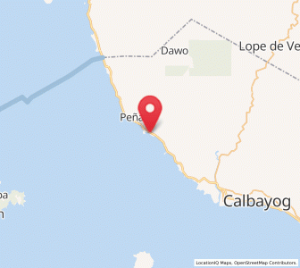 Map of San Joaquin, Eastern Visayas