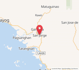 Map of San Jorge, Eastern Visayas