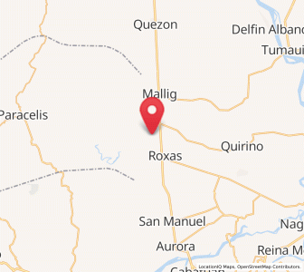 Map of San Jose, Cagayan Valley