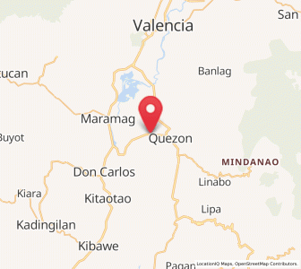Map of San Jose, Northern Mindanao