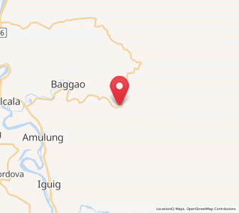 Map of San Jose, Cagayan Valley