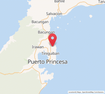 Map of San Jose, Mimaropa