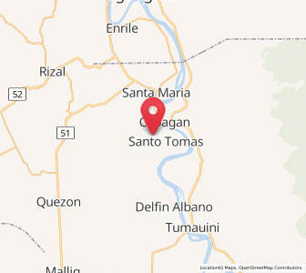 Map of San Juan, Cagayan Valley