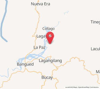Map of San Juan, Cordillera