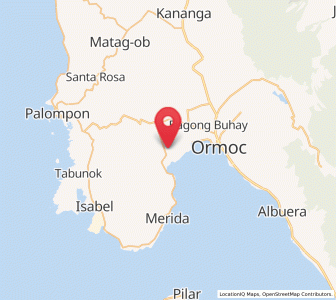 Map of San Juan, Eastern Visayas
