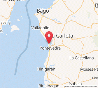 Map of San Juan, Western Visayas