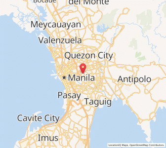 Map of San Juan, Metro Manila