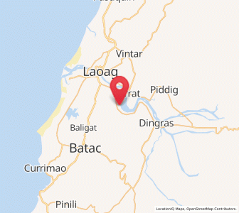 Map of San Lorenzo, Ilocos