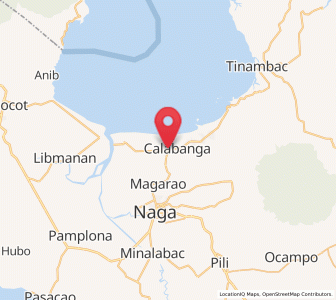 Map of San Lucas, Bicol